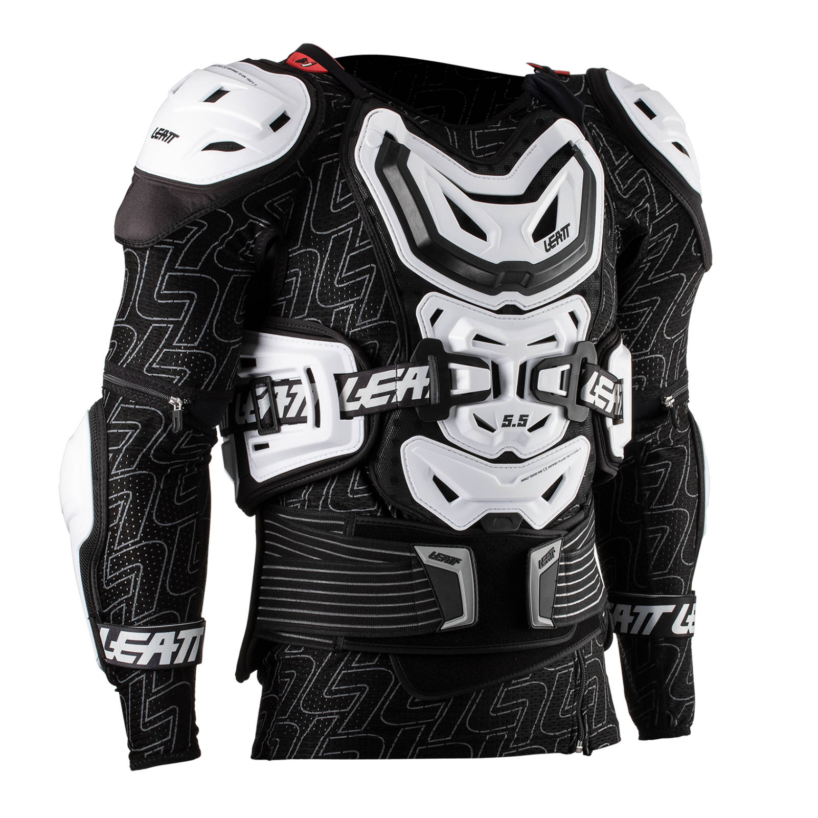 New LEATT Body Protector 5.5 White - (2XL) 184-196CM #LE5015400112