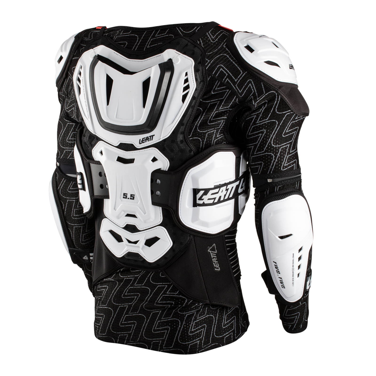 New LEATT Body Protector 5.5 White - (2XL) 184-196CM #LE5015400112