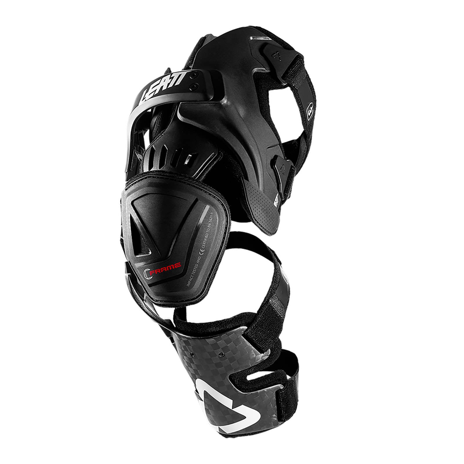 New LEATT Knee Brace C-Frame Pro Carbon Small / Medium Left #LE5017010110