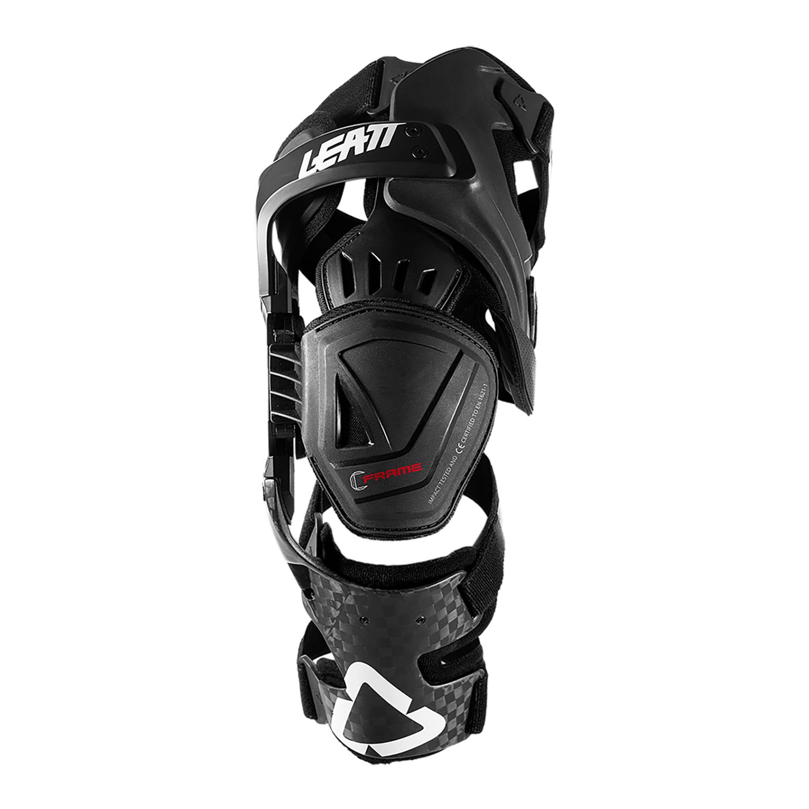 New LEATT Knee Brace C-Frame Pro Carbon Small / Medium Left #LE5017010110