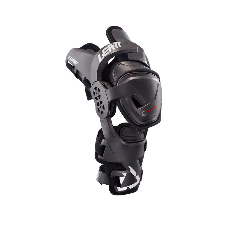 New LEATT C-Frame T Knee Brace Pro Junior Pair - Carbon (2XL) #LE5017010130