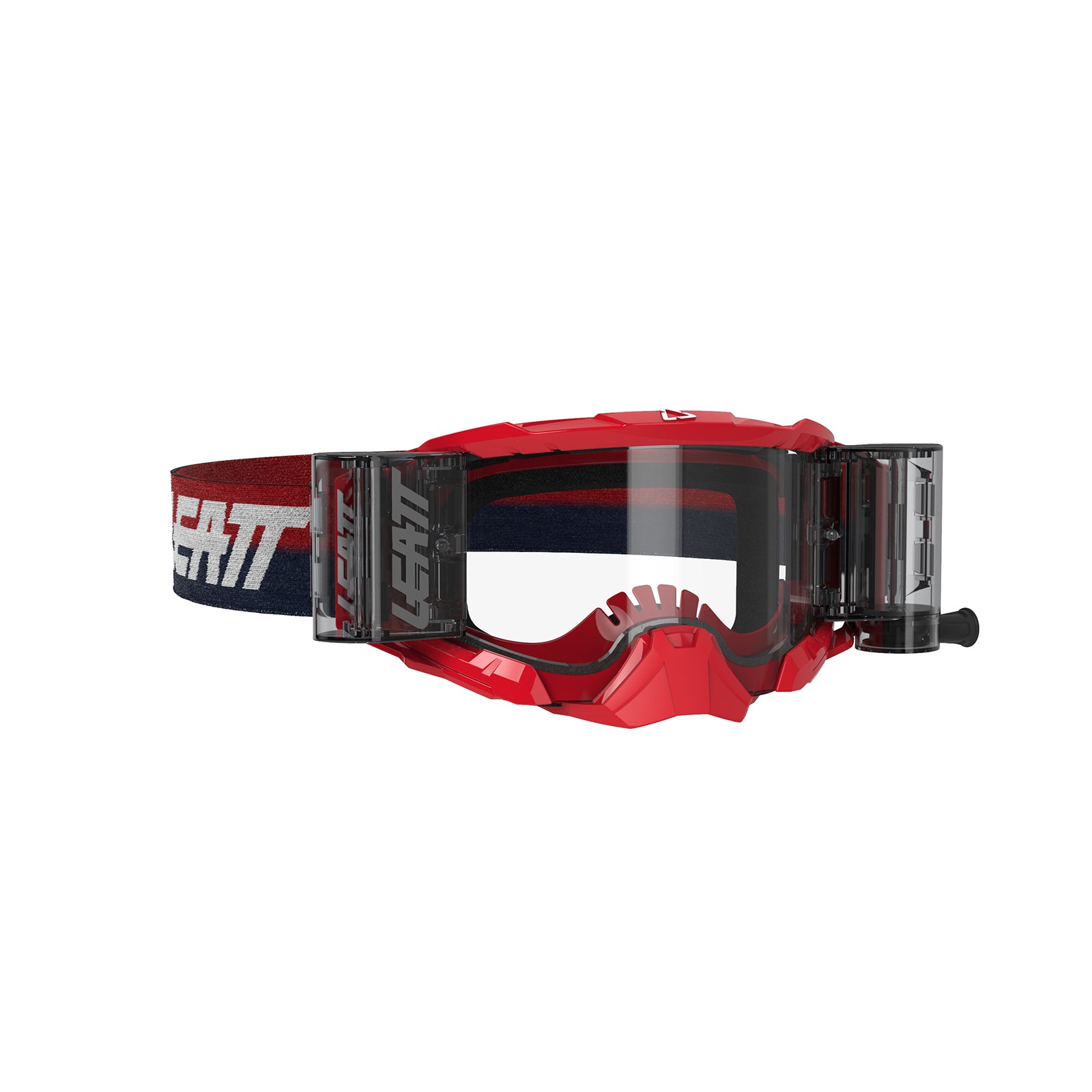 New LEATT Goggle Velocity 5.5 Roll-Off Red /Clear Lens 83% LE8020001090