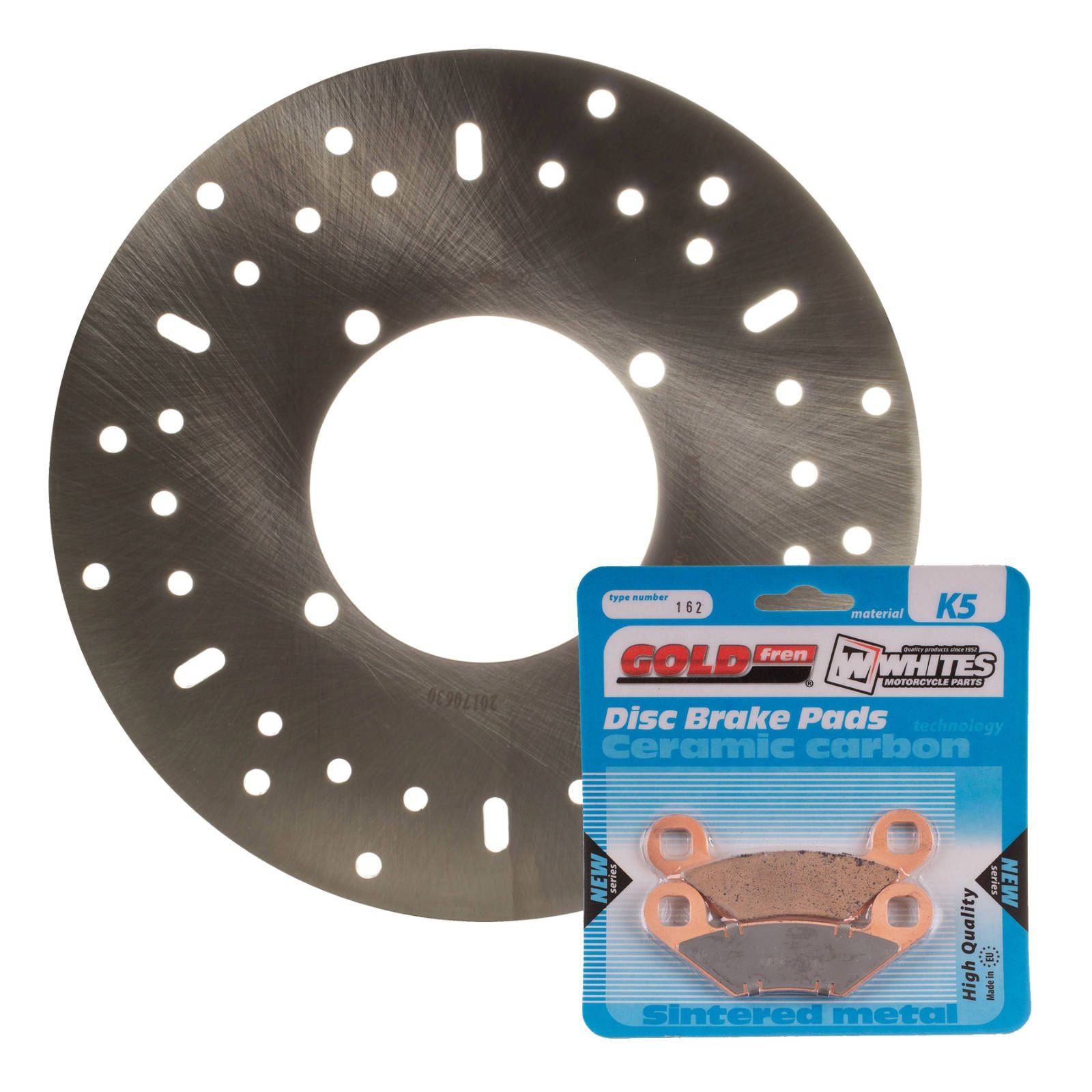 MTX Brake Disc & Pad Kit-Front For Polaris Sportman 570 UTE 2015-2017 #MDKF18007