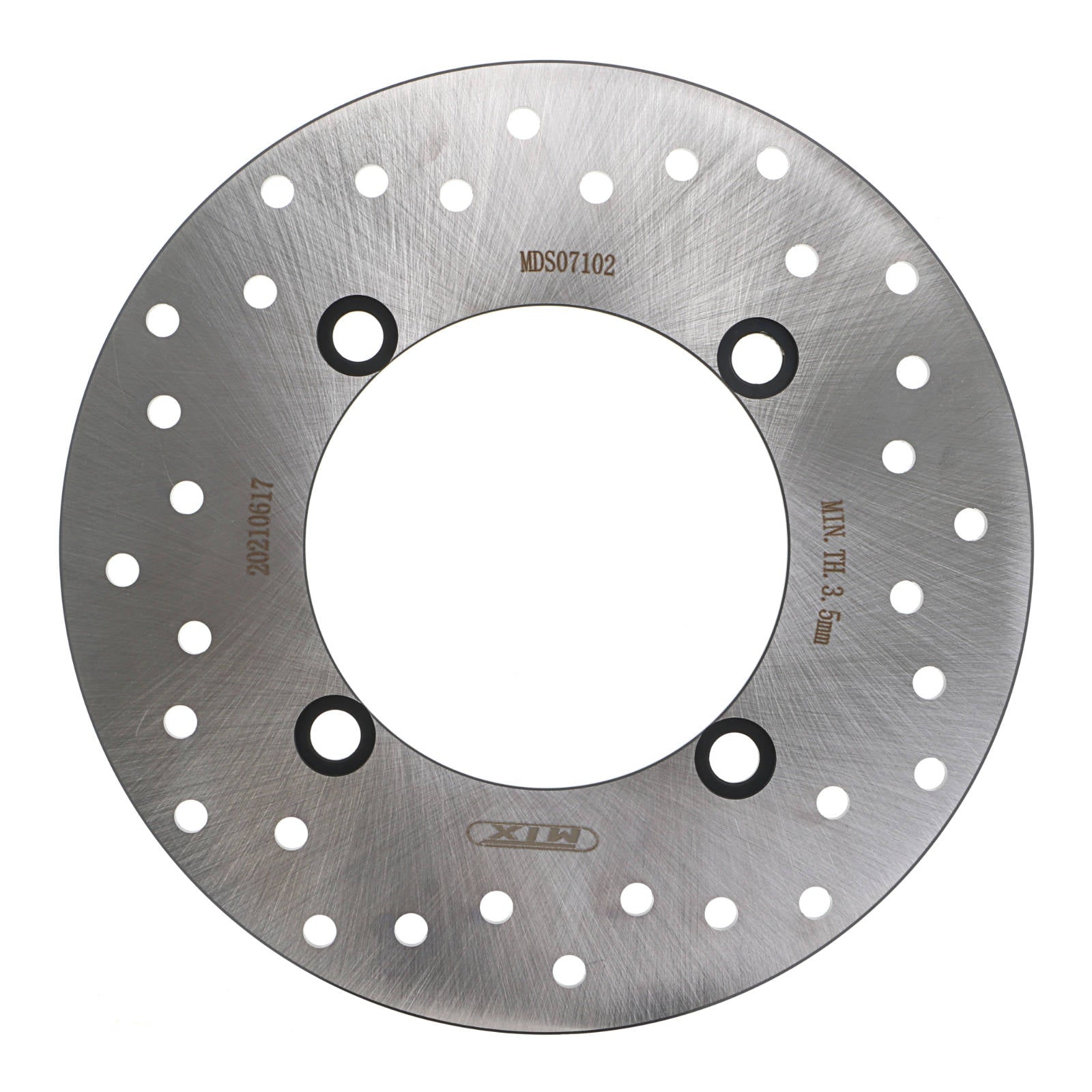 New MTX Brake Disc Rotor Solid Type - Front / Rear #MDS07102