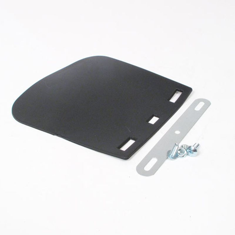 New WHITES Mudflap Blk PVC Large Motorcycle #MFL