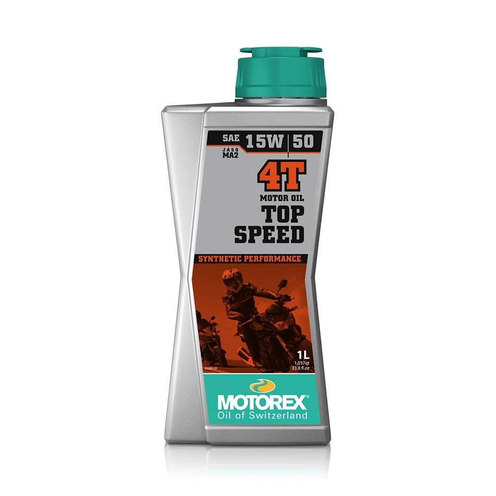 New MOTOREX Top Speed Standard Gear Oil MC 4T 15W50 - 1 Litre For KTM MTO15501