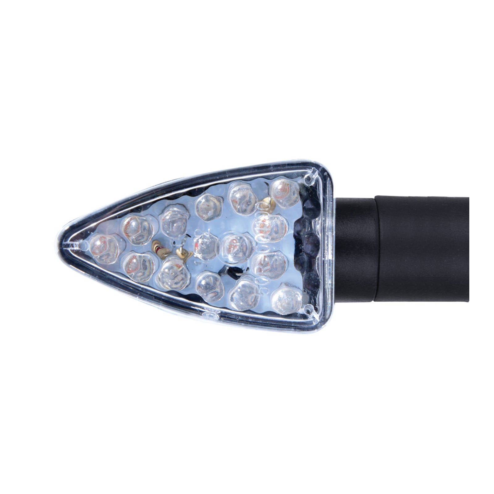 New OXFORD Arrow Indicator - Black Long Stem Clear Lens #OXEL339