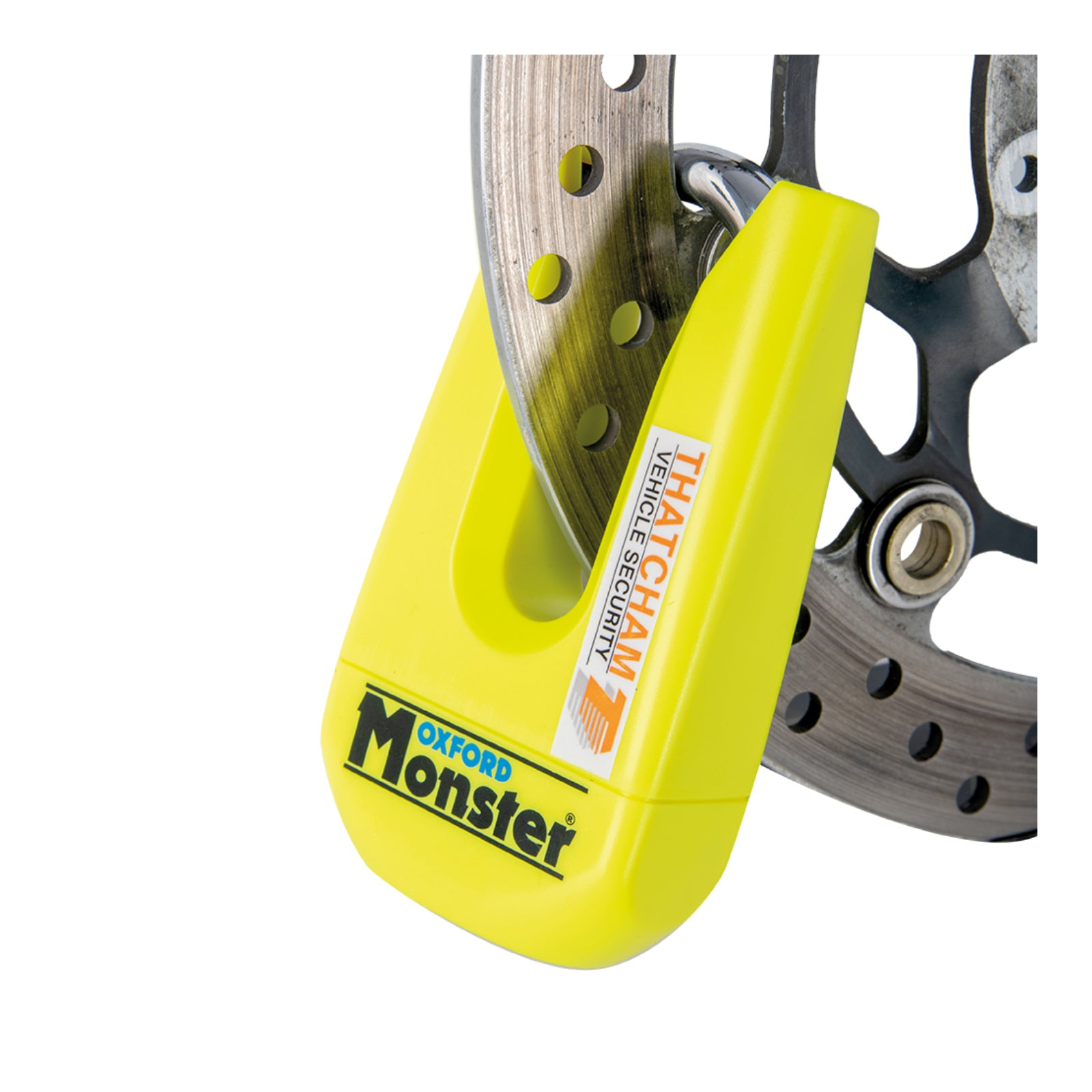 New OXFORD Monster Disc Lock Yellow #OXOF36M