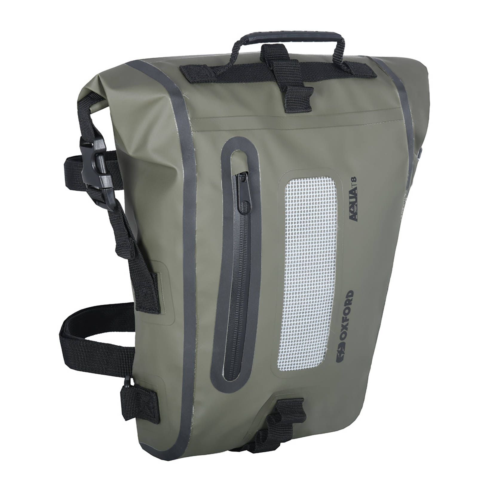New OXFORD Aqua Tail Bag T8 - Black / Khaki #OXOL405