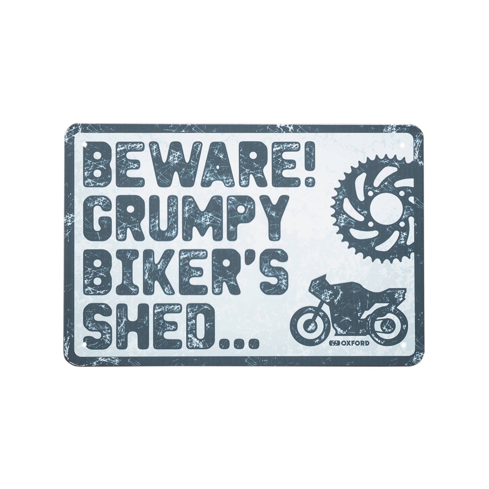 New OXFORD Garage Metal Sign: Beware #OXOX384
