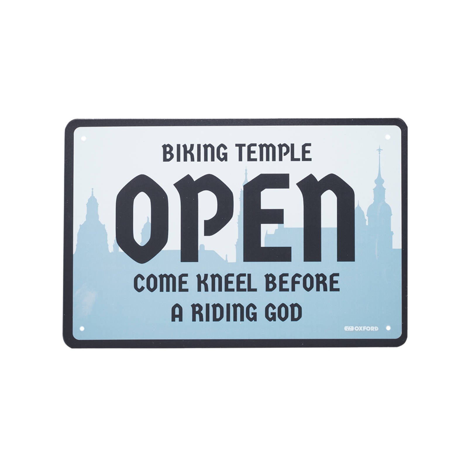 New OXFORD Garage Metal Sign: Temple #OXOX387