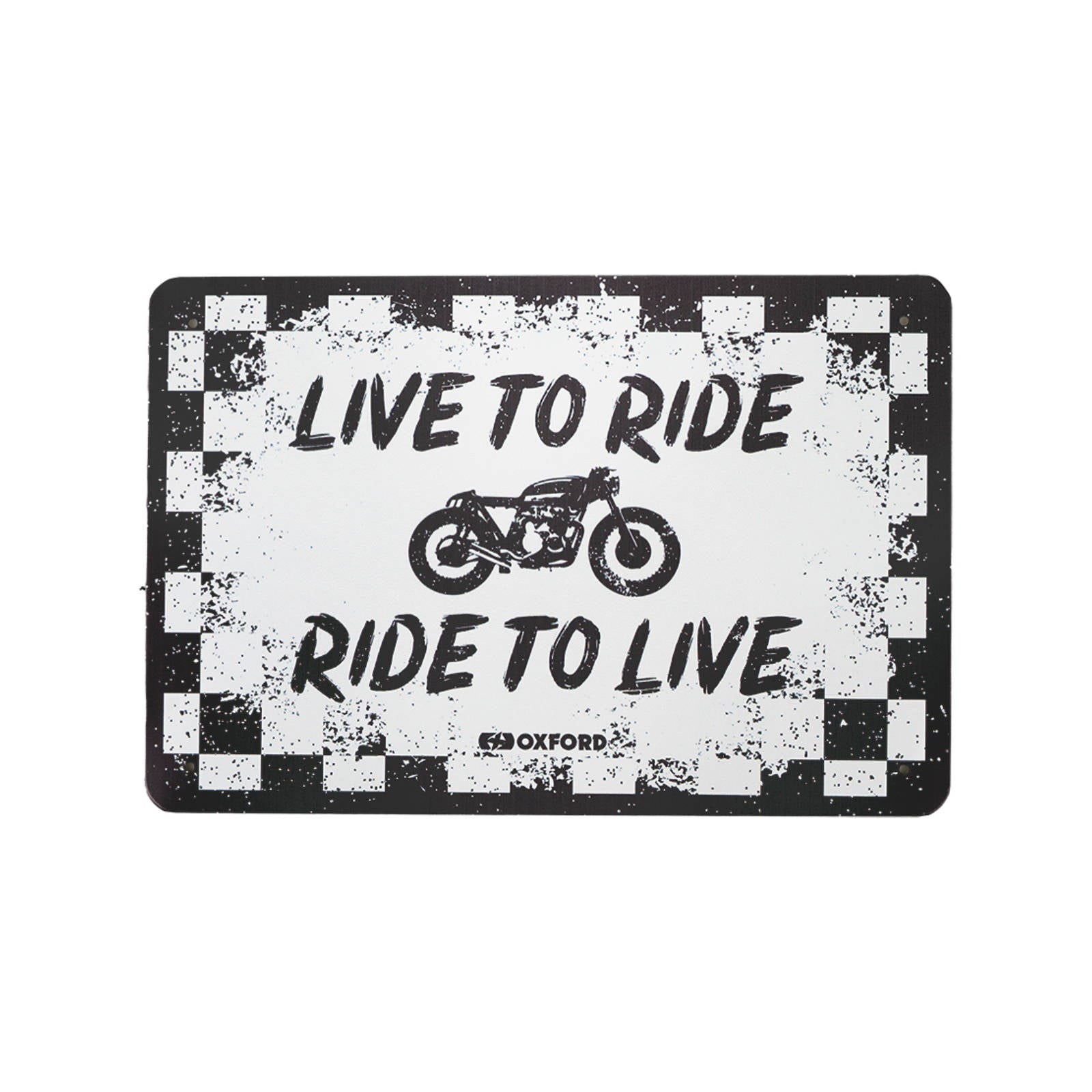 New OXFORD Garage Metal Sign: Ride #OXOX388