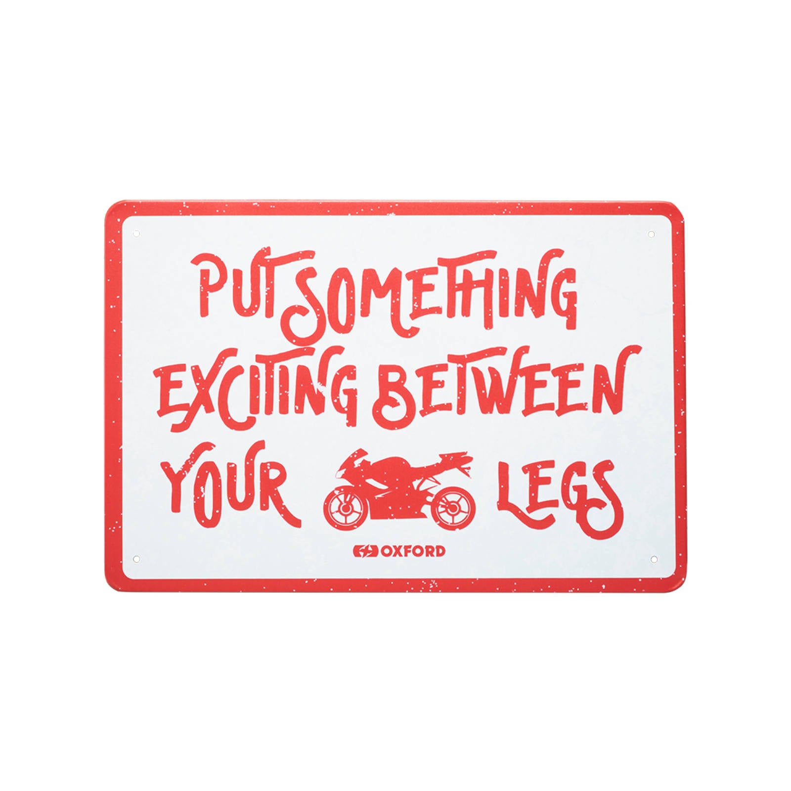 New OXFORD Garage Metal Sign: Exciting #OXOX389