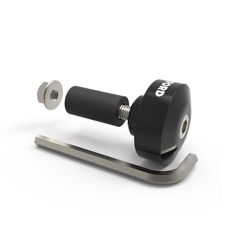 New OXFORD Handlebar Bar Ends - Blue #OXOX591