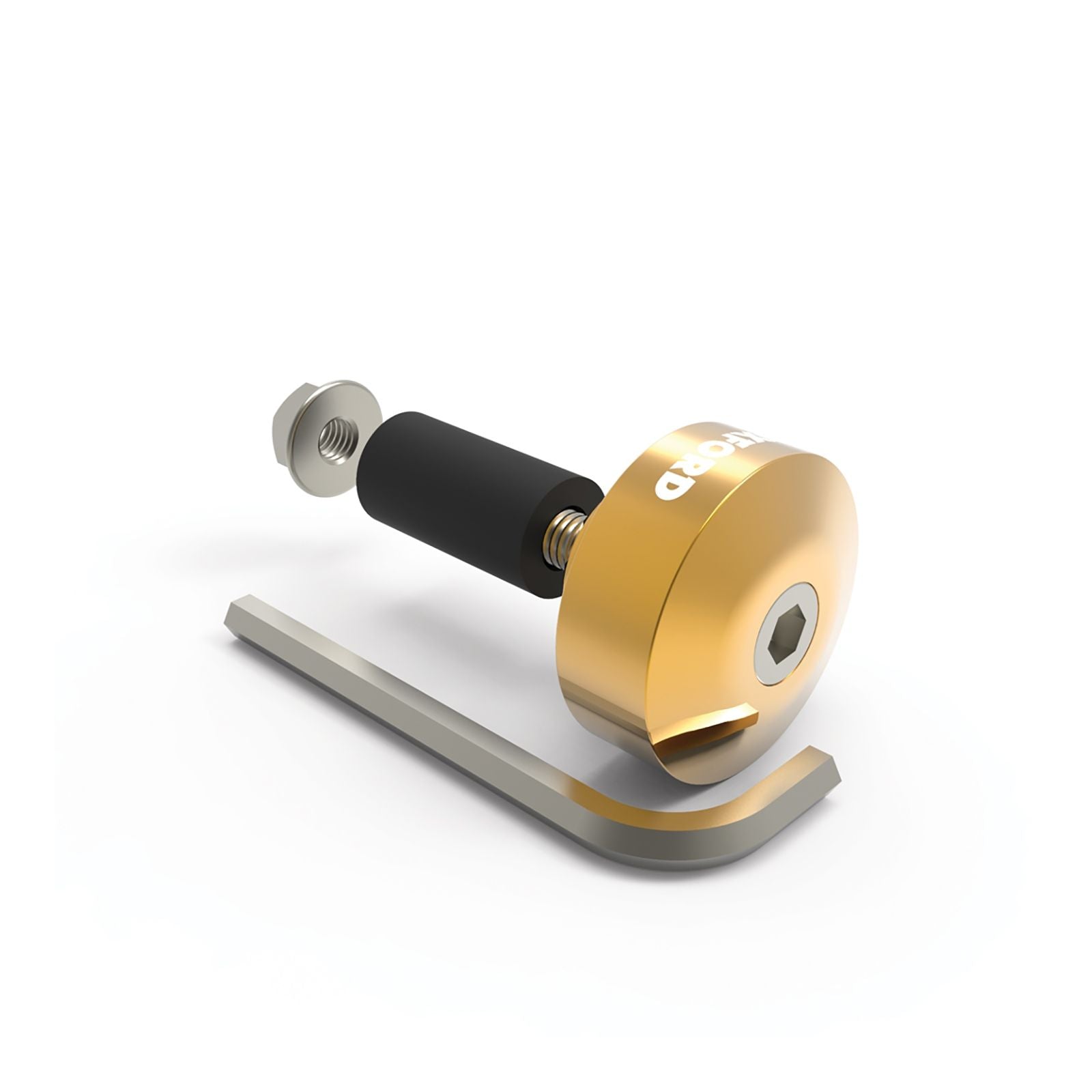 New OXFORD Handlebar Bar Ends - Gold #OXOX592