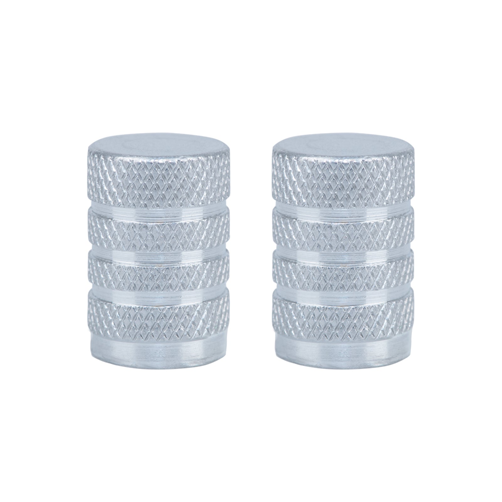 New OXFORD Gripper Valve Caps - Silver #OXOX761