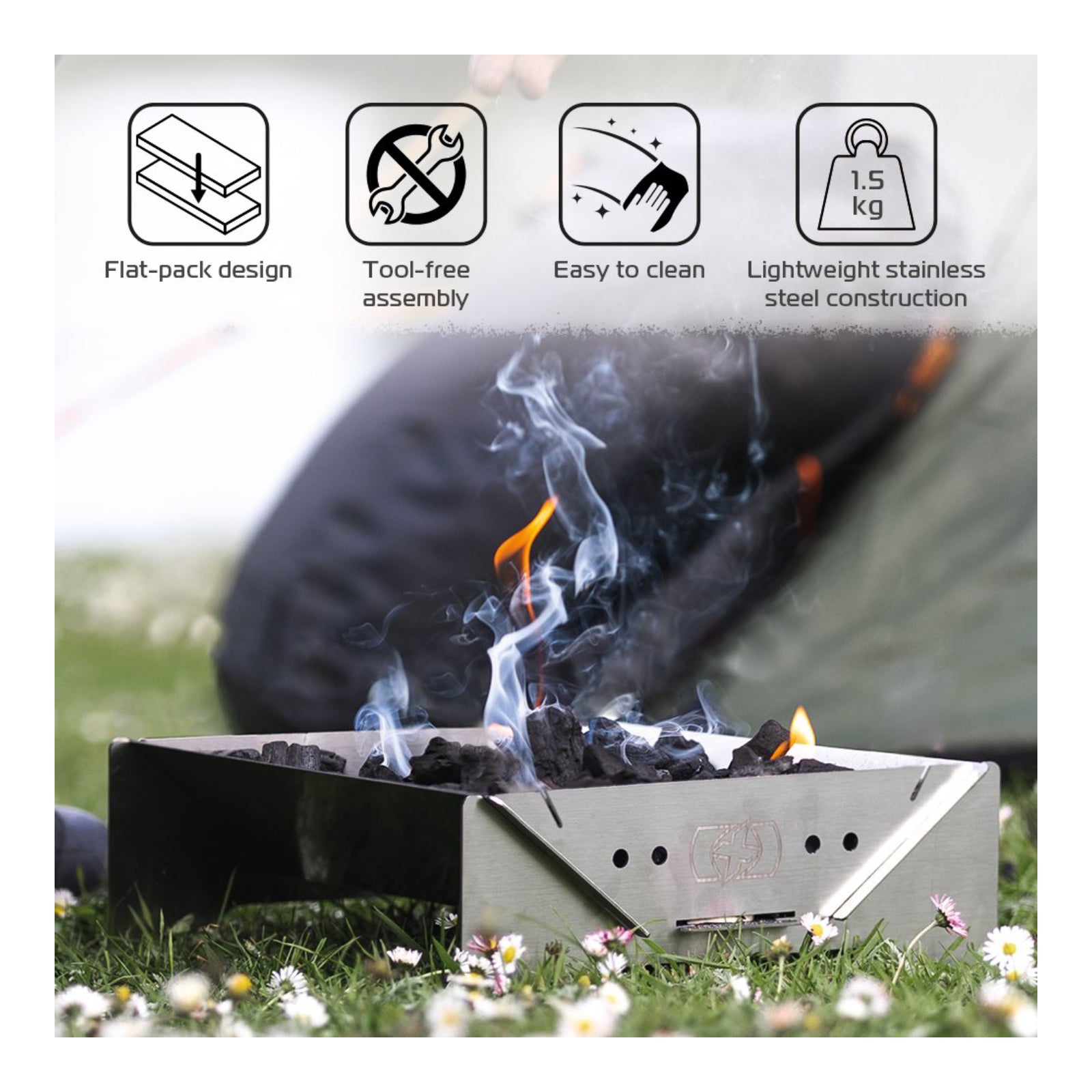 New OXFORD Firepit (Including The Carrying Case) #OXOX876