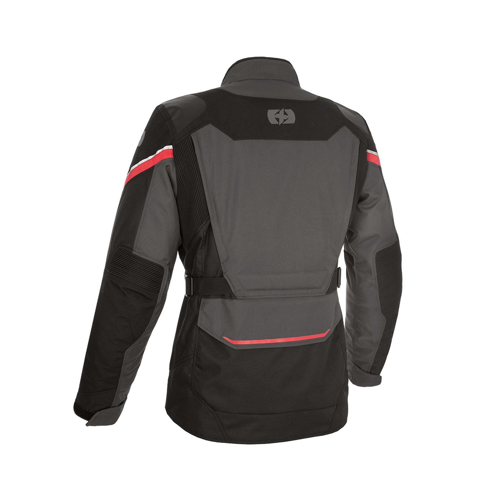 New OXFORD Montreal 4.0 Dry2Dry Jacket - Black / Grey / Red (XL) #OXTM201103XL