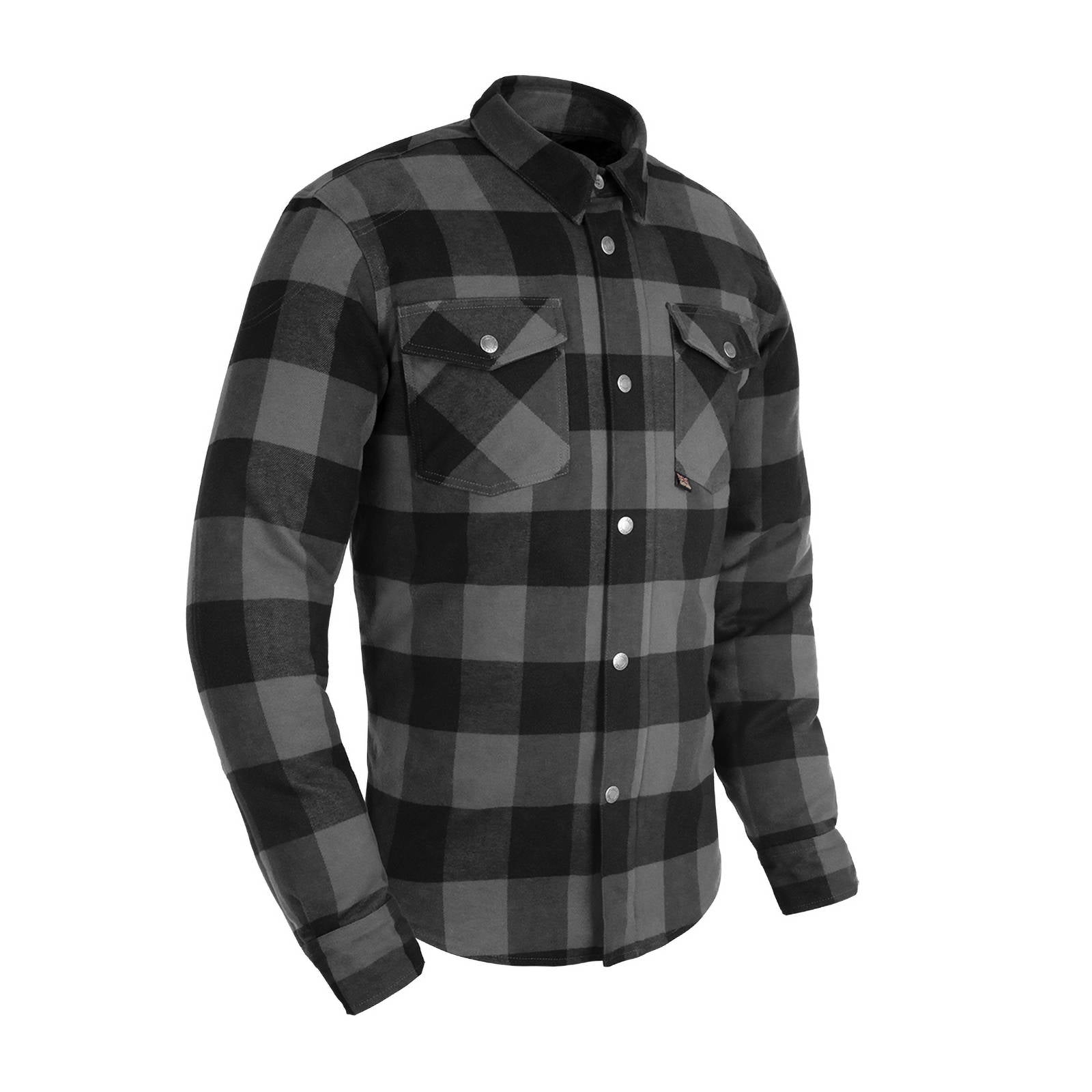 New OXFORD Kickback 2.0 Shirt - Grey / Black (2XL) #OXTM2041022XL