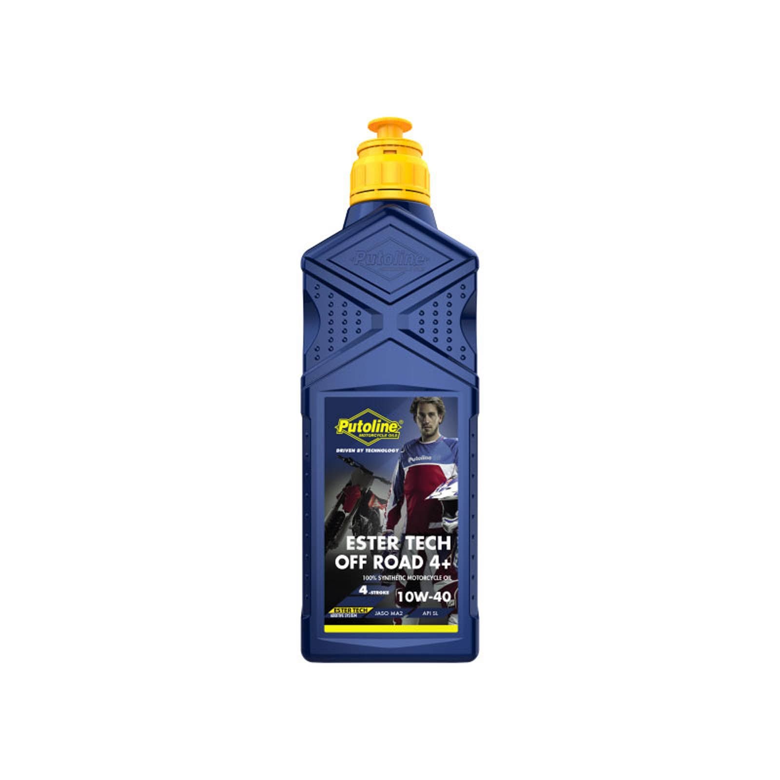 New PUTOLINE Ester Tech Off-Road 4+ Engine Oil - 10W40 (1L) #PTOR4PLUS10W401L