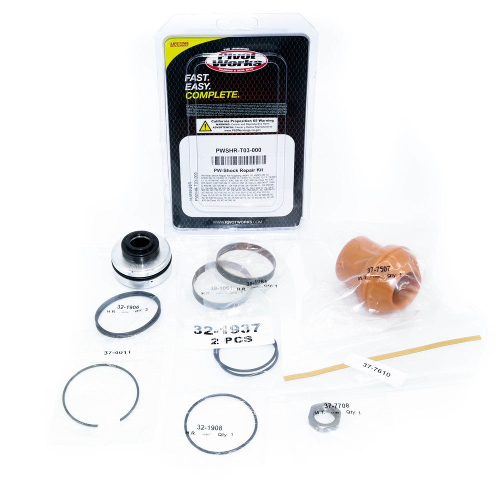 New PIVOT WORKS Shock Rebuild Kit For HUSABERG, KTM PWSHR-T03-000