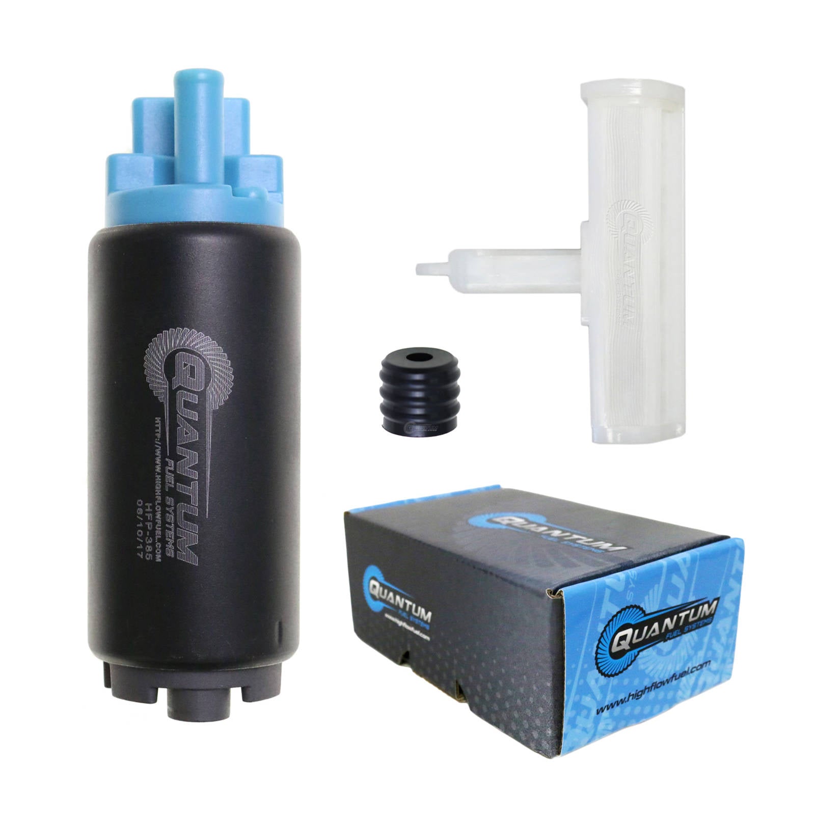 New QUANTUM VST / Outboard EFI Fuel Pump With Filter Strainer #QFHFP385OB2