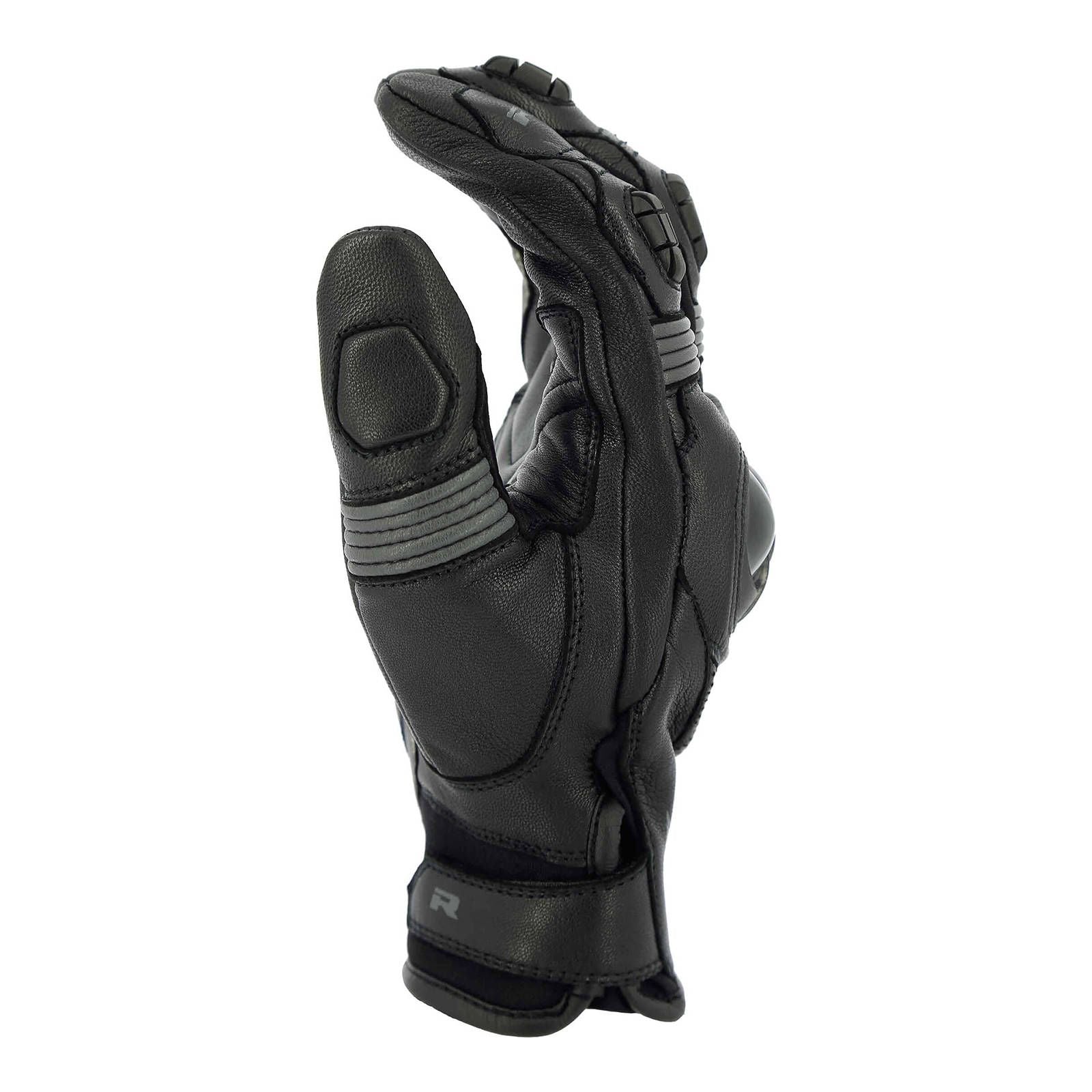 New RICHA Rotate Short Summer Glove - Black / Grey (4XL) #RAGROTBG4XL