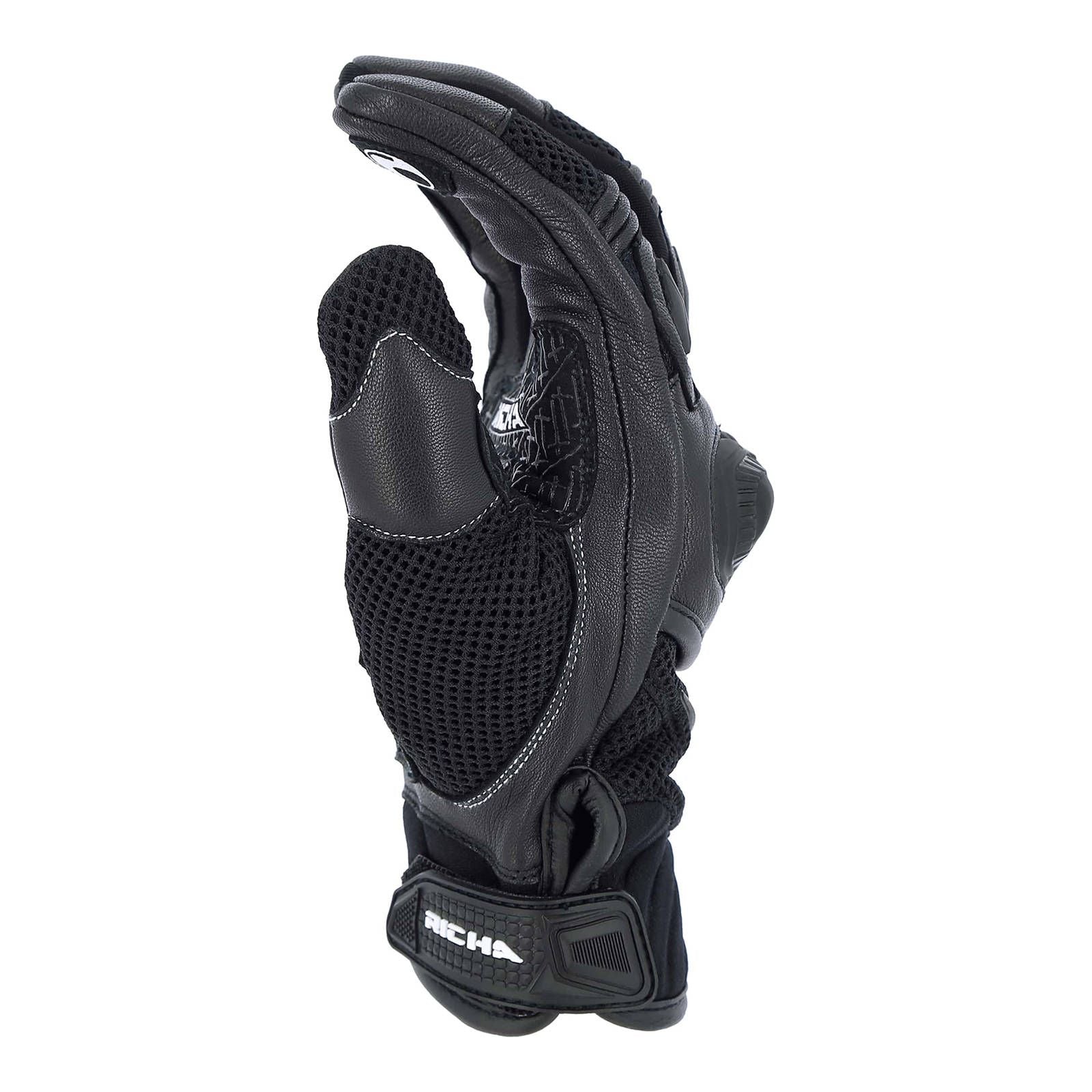 New RICHA Junior Turbo Glove - Black (Youth L) #RAGTKBLGE