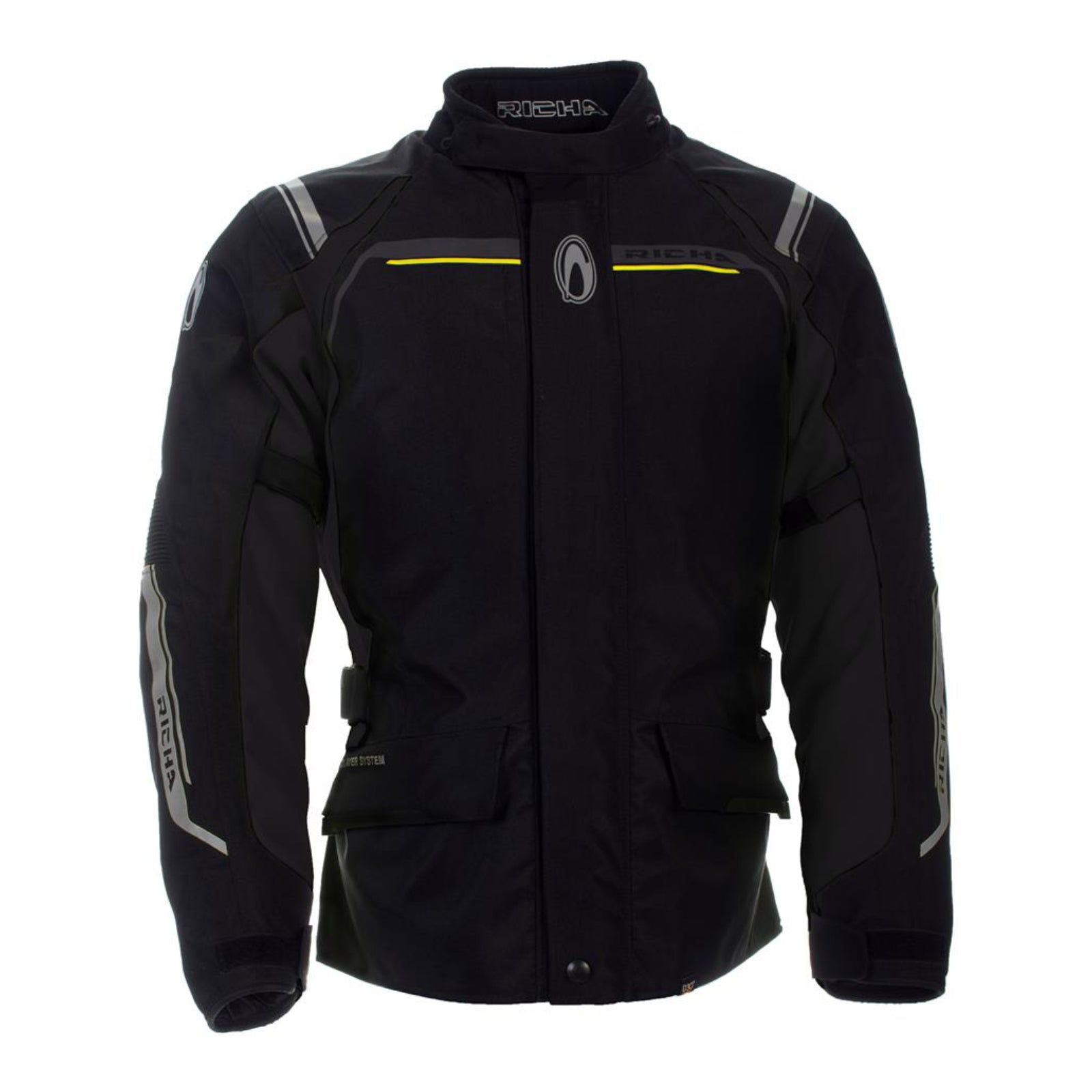 New RICHA Storm 2 Jacket Black - 2XL #RAJSTORM2J2XL