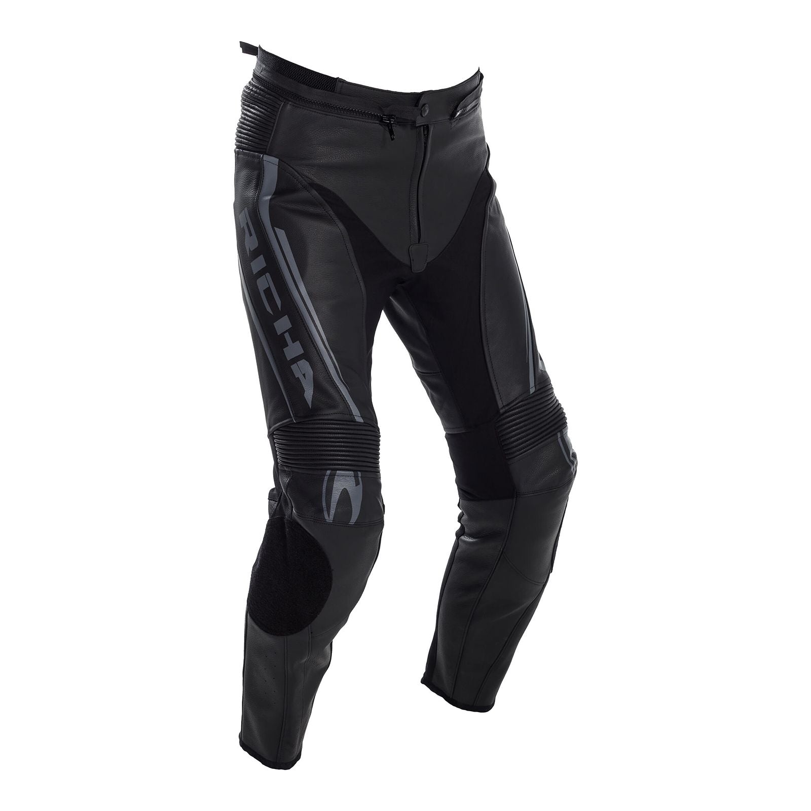 New RICHA ASSEN LEATHER SPORT PANT BLK SZ EU48 // UK30