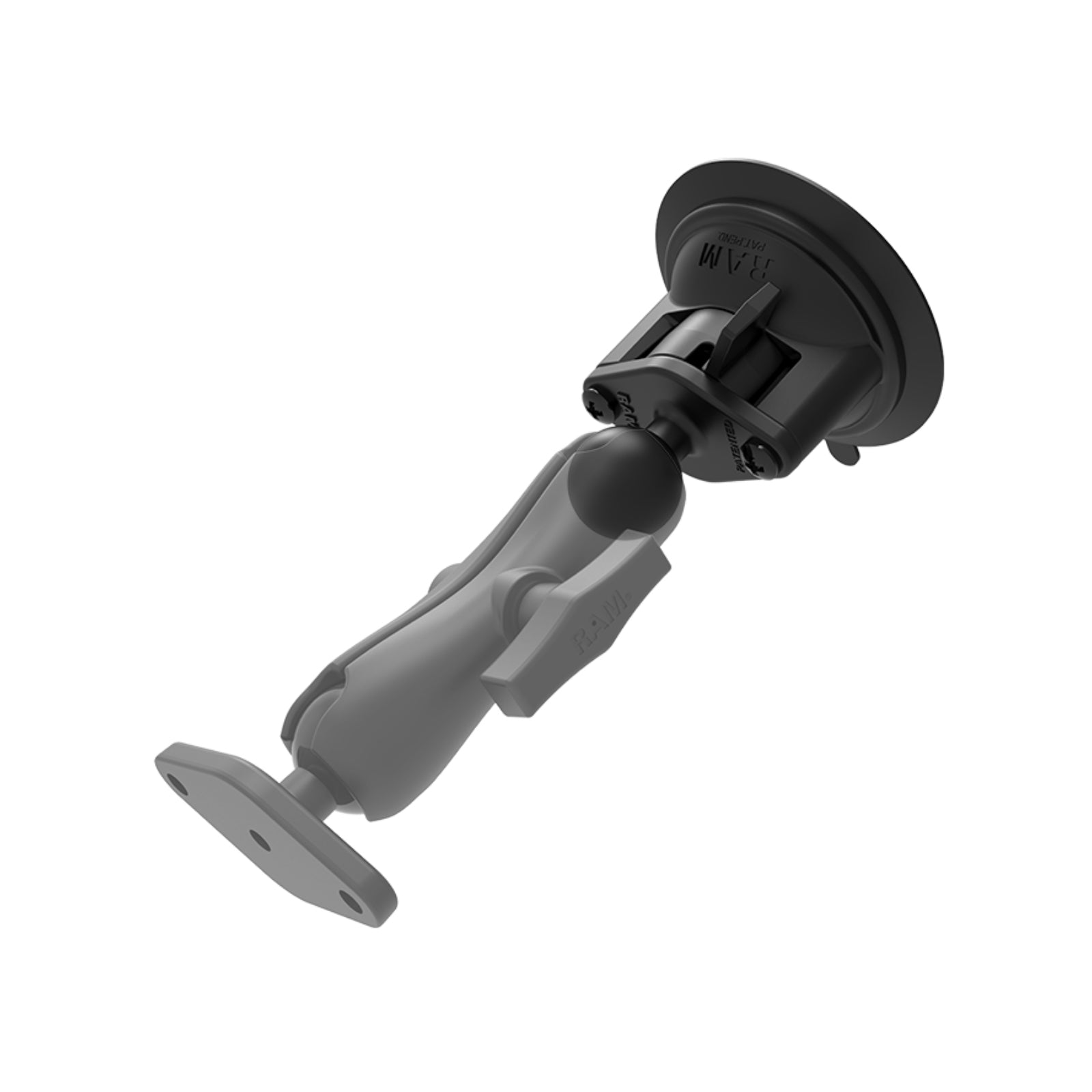 New RAM MOUNTS Twist-Lock Suction Cup Base With Ball #RAMB2241U