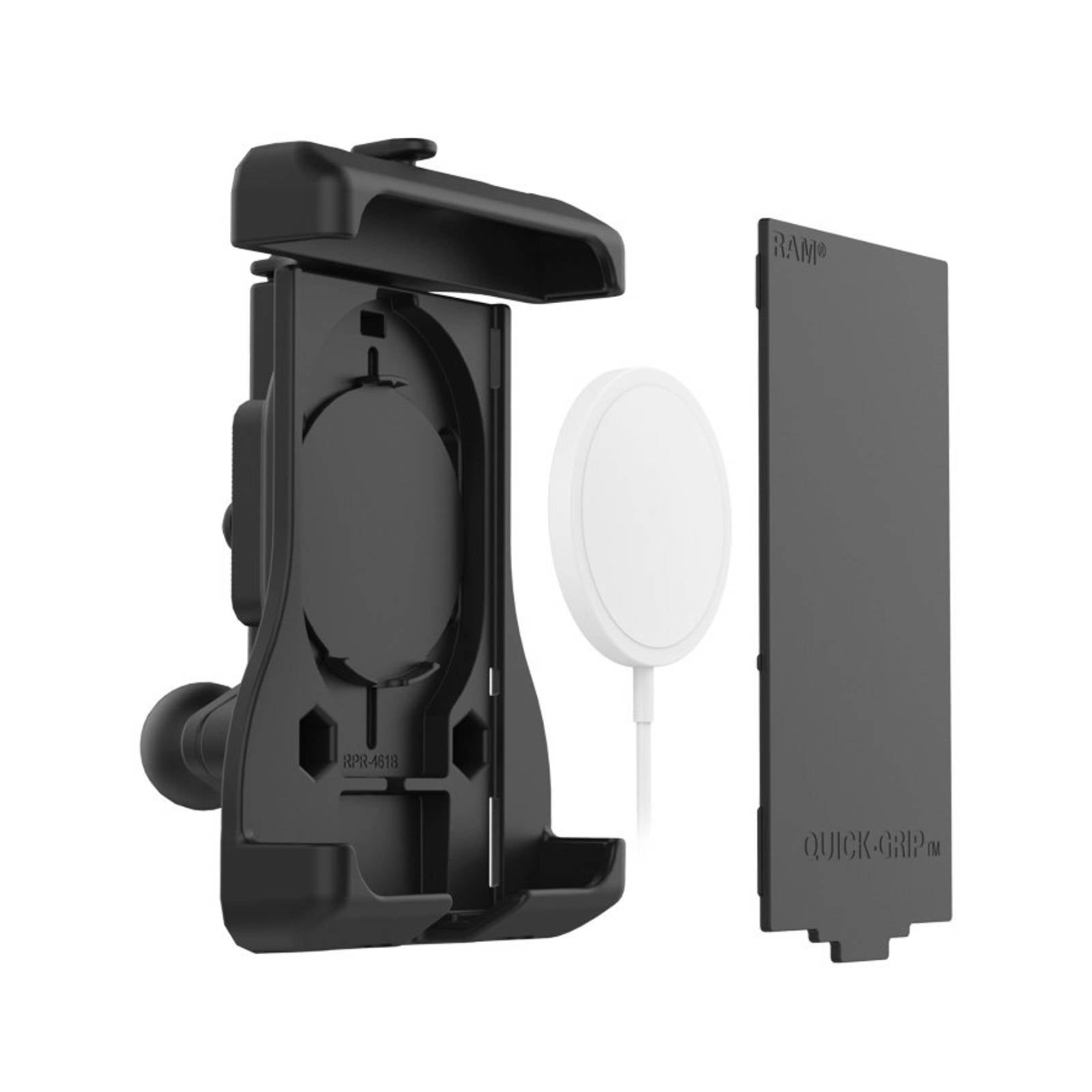 RAM MOUNTS Quick-Grip Holder With Ball For Apple Magsafe Phones #RAMHOLUN15WBU