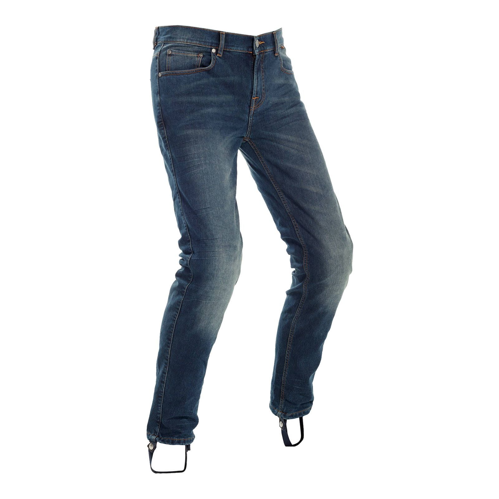 New RICHA BI-STRETCH SINGLE-LAYER JEAN BLU SZ 36
