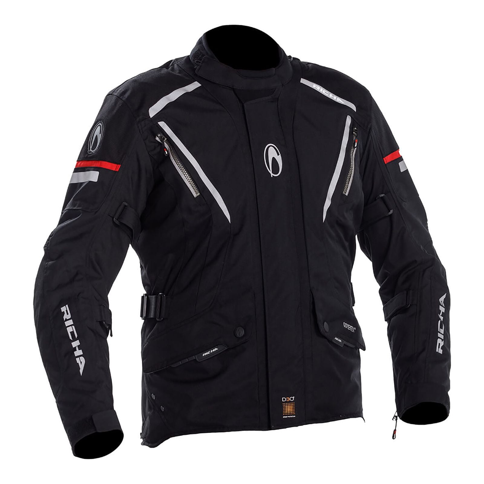 New RICHA CYCLONE JACKET GORE-TEX BLK SML RATJCYBS