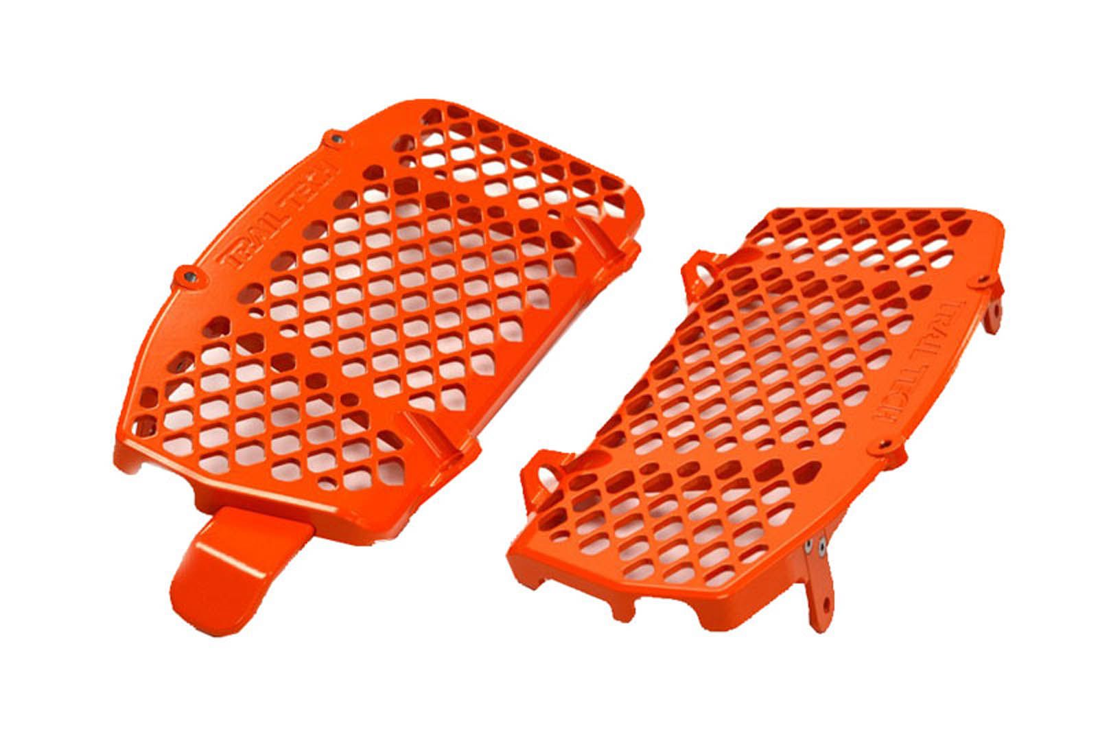 New TRAIL TECH Radiator Guard - Orange For KTM 2016-2018 #TT0151RB03