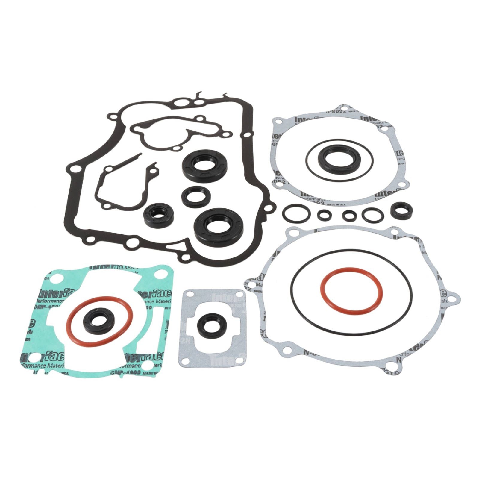 New VERTEX Engine Complete Gasket Set With Oil Seals For Yamaha #VER8110026