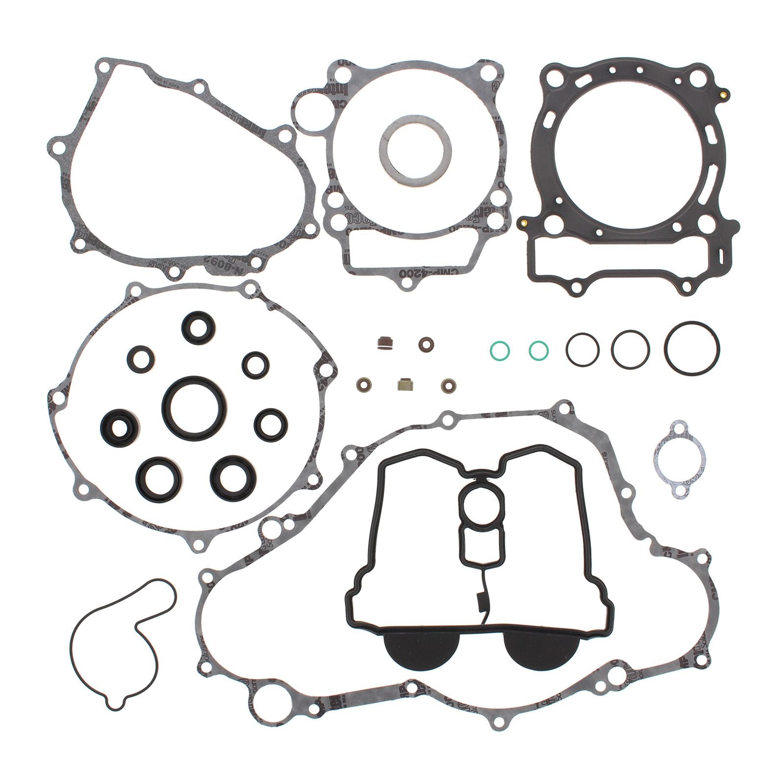 New VERTEX Engine Complete Gasket Set With Oil Seals For Yamaha #VER811677