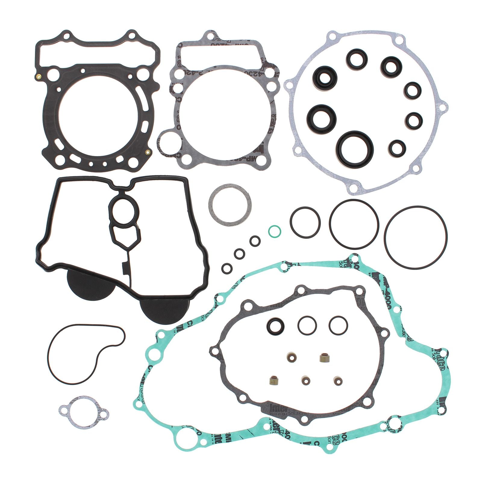 New VERTEX Engine Complete Gasket Set With Oil Seals For Yamaha #VER811678