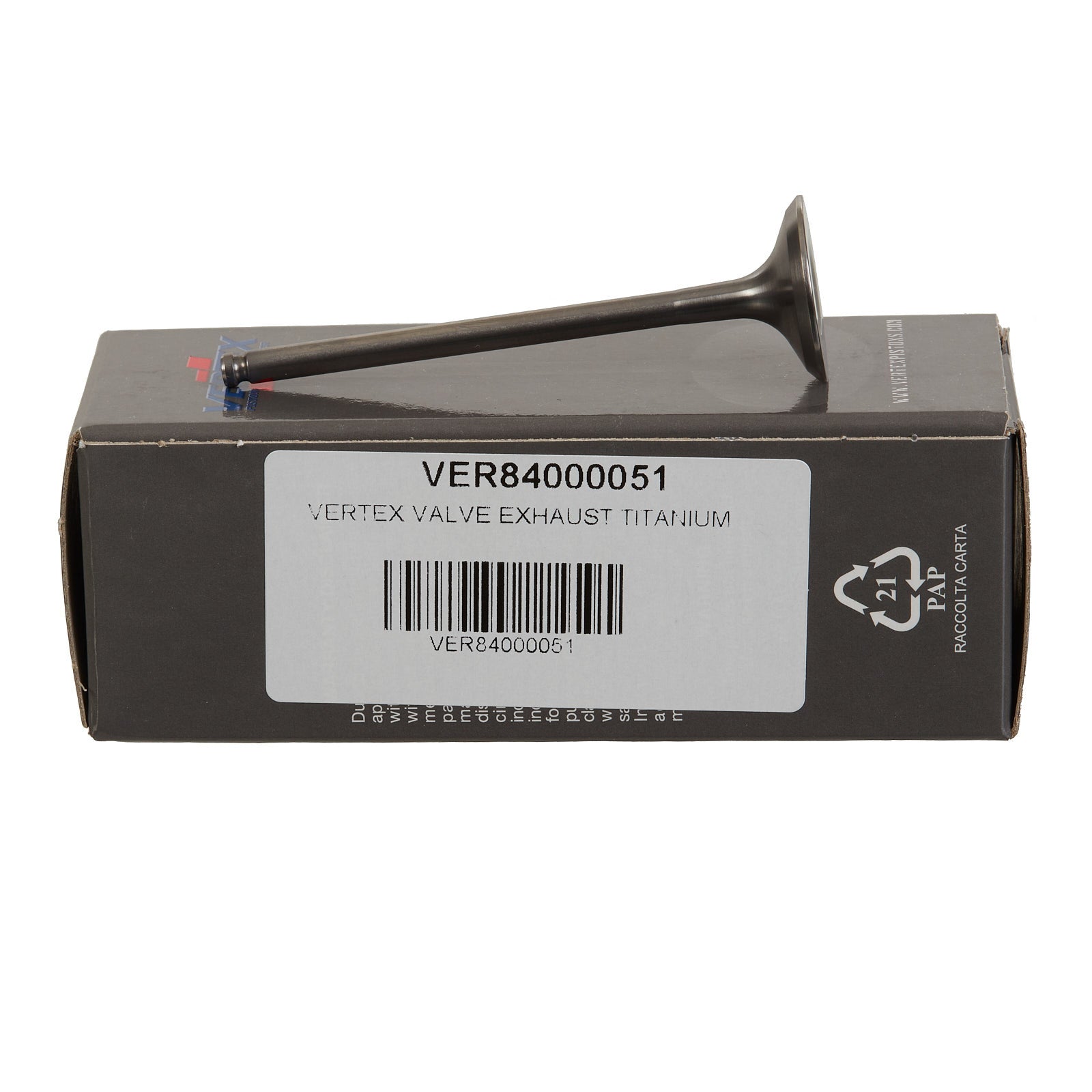 New VERTEX Engine Valve Exhaust - Titanium #VER84000051