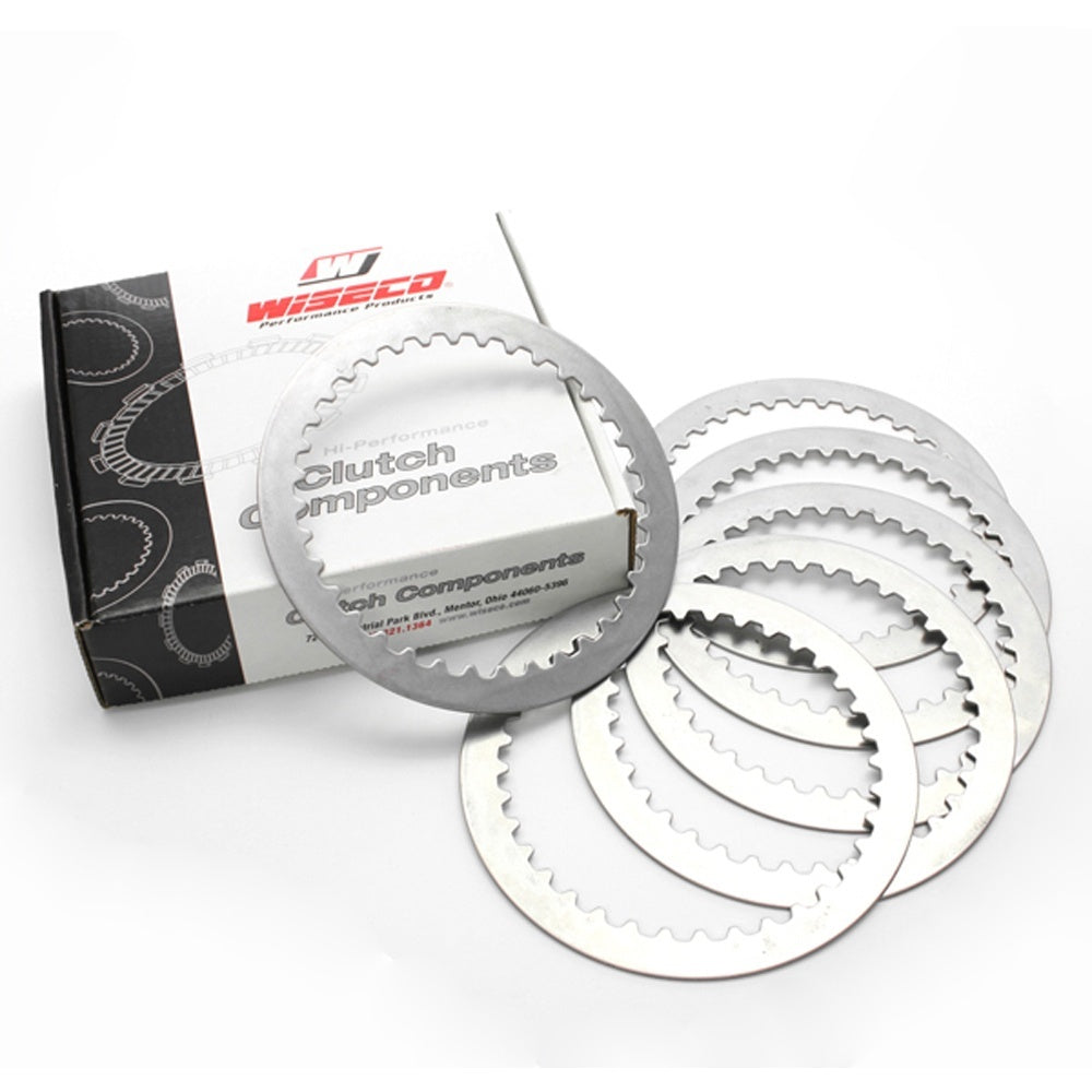 New WISECO Clutch Plate Kit - Steel For YAMAHA YZ80, YZ80LW BIG WHEEL W-WPPS015