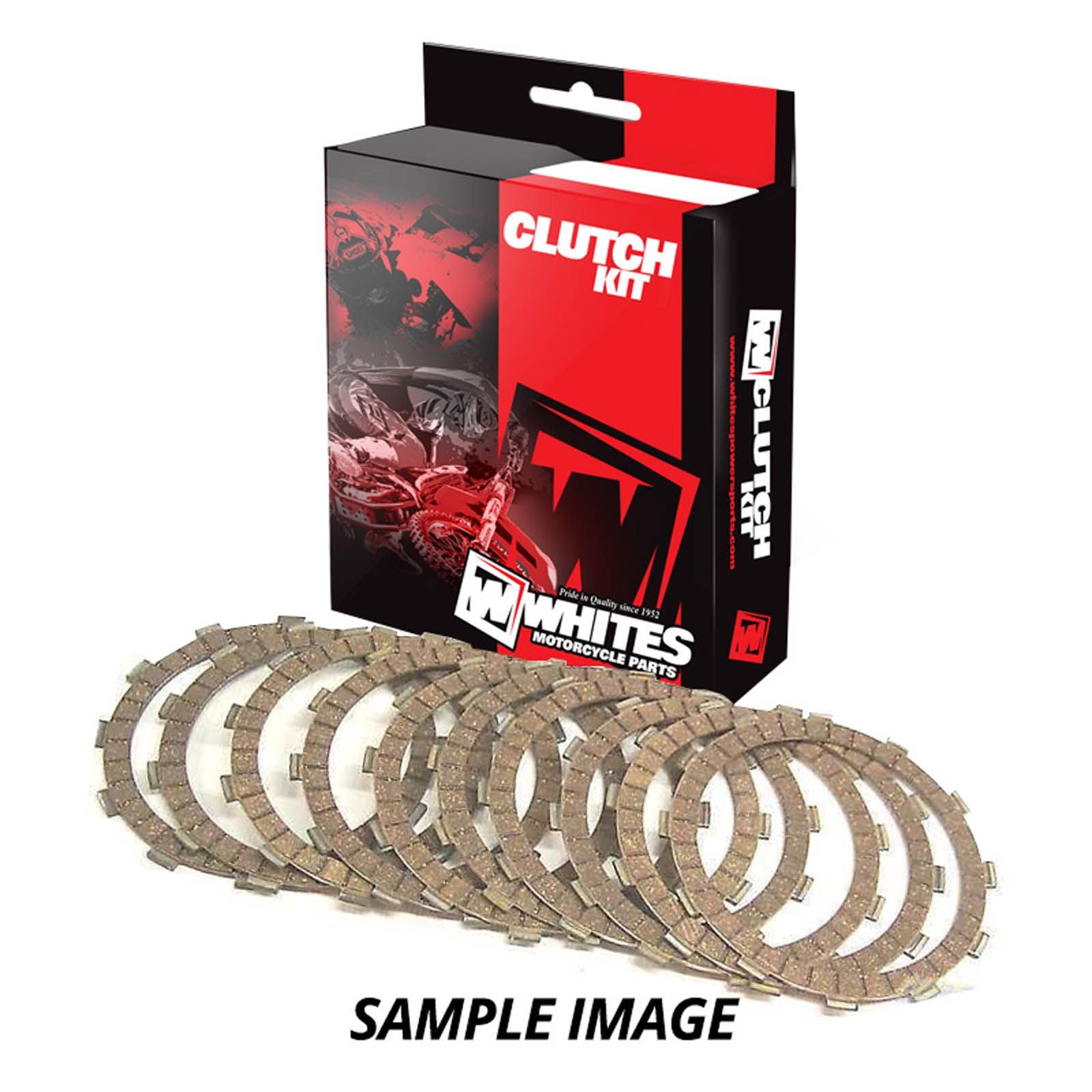 New WHITES Fibre Clutch Kit For AG100E #WCF2208