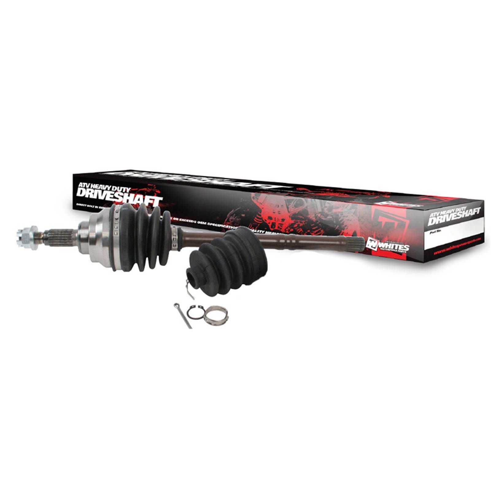 New WHITES ATV CV / Axle Complete - Rear Left or Right For Polaris #WPAXPO624