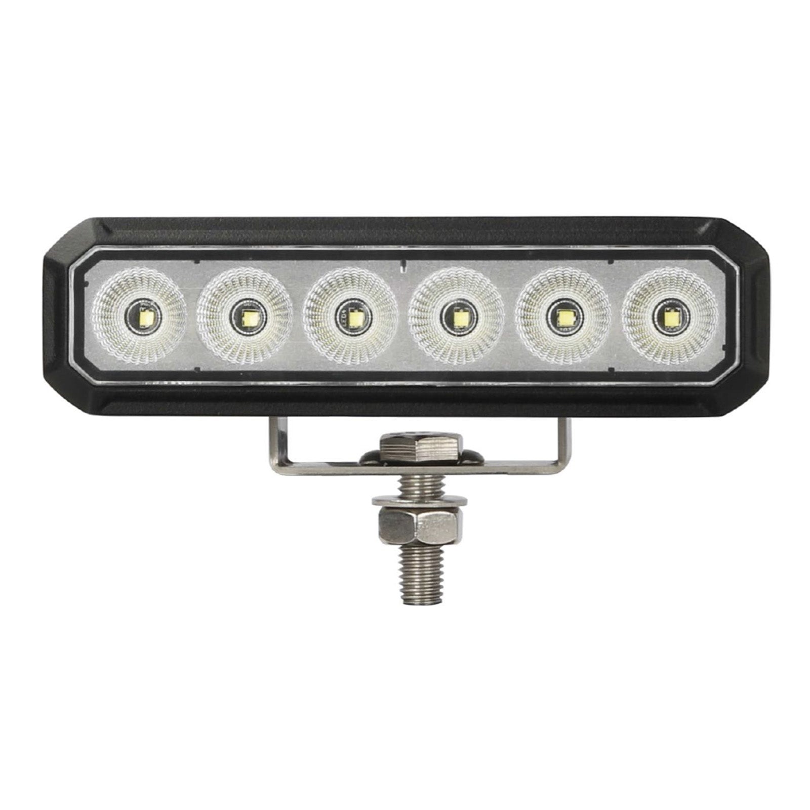 New WHITES Work Light 150mm - Flood - Osram Led Single Mount #WPELWF150