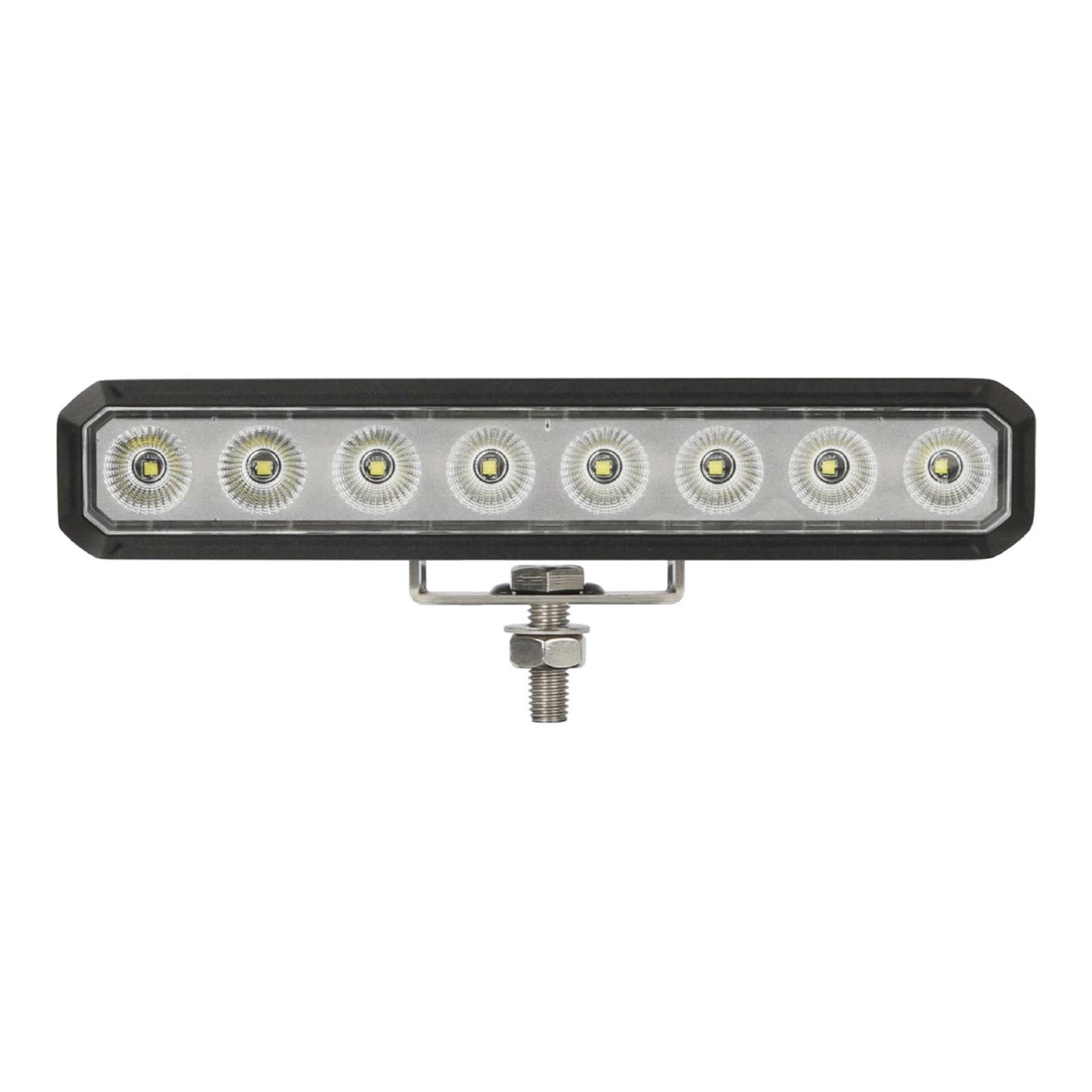 New WHITES Work Light 220mm - Flood - Osram Led Single Mount #WPELWF220