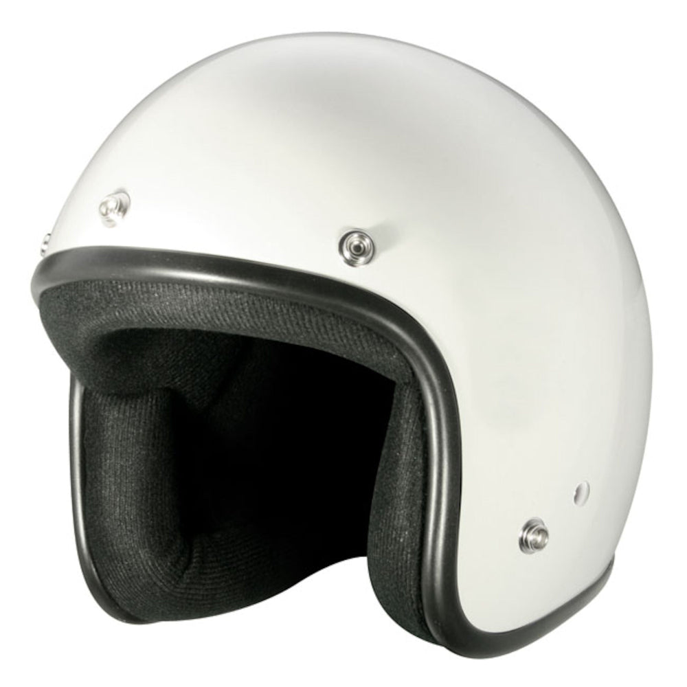 M2R 225 Classic Open Face Jet Style Helmet - White - L #1001808
