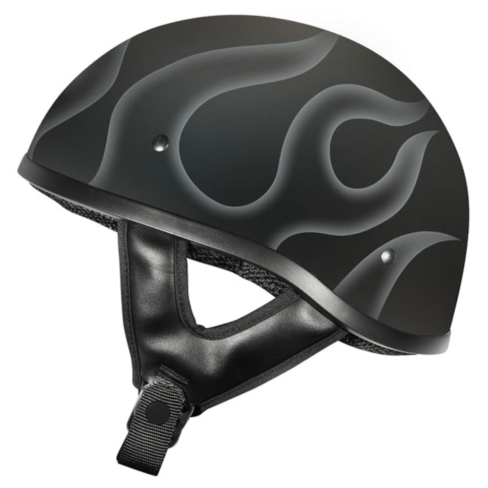 M2R Rebel Classic shorty open face helmet - Flamed PC-5F - XS #1113552