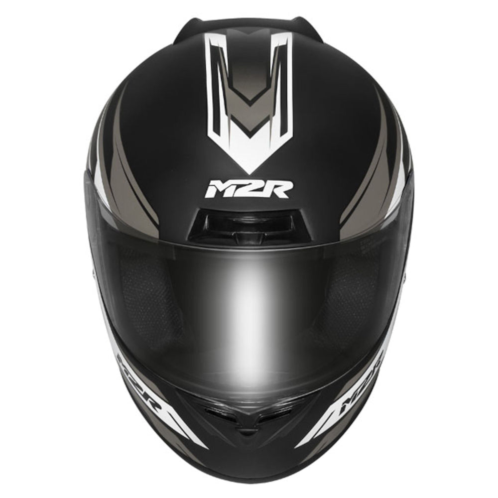 M2R M1 Full Face Motorcycle Helmet Racing ABS - CHASE PC-5F - M #1118414