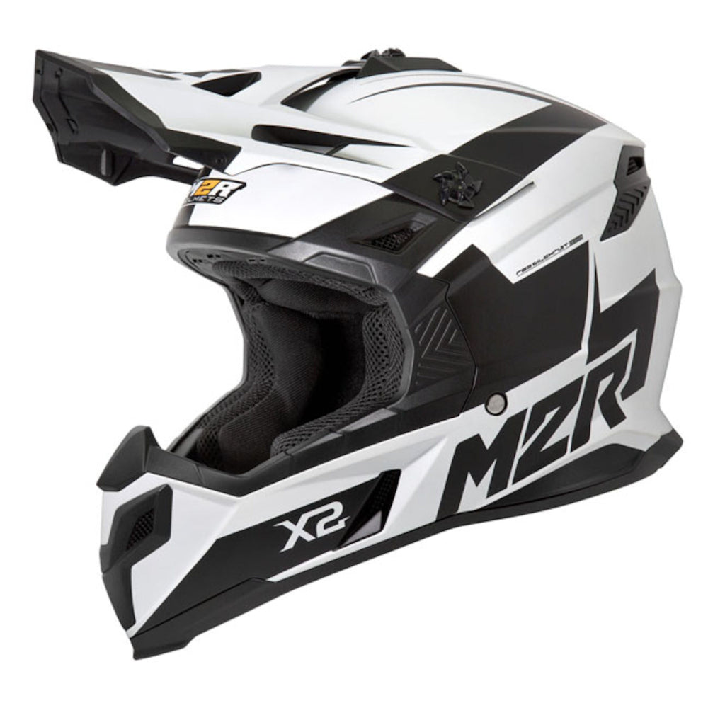 M2R X2 ECE 22.06 Certified Off-Road Race Helmet - Inverse PC-6F - XS #1120246
