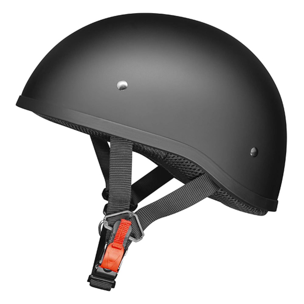 M2R Rebel Classic shorty open face helmet - Metal Black Q.Release - L #1122397