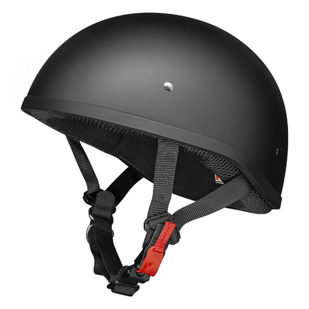 M2R Rebel Classic shorty open face helmet - Metal Black Q.Release - L #1122397